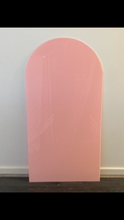 Load image into Gallery viewer, 1 arch frame 2m H x 1m W + plain board 1.2m H (not include decals, plinth)