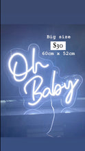 Load image into Gallery viewer, 1 Neon led sign big size includes charger

