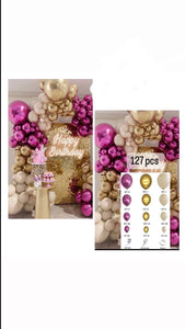 Balloons garland kit more than 90pcs