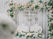 Load image into Gallery viewer, White curtain backdrop 3m x 3m
