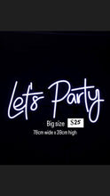 Load image into Gallery viewer, 1 Neon led sign big size includes charger
