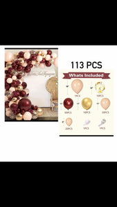 Balloons garland kit more than 90pcs