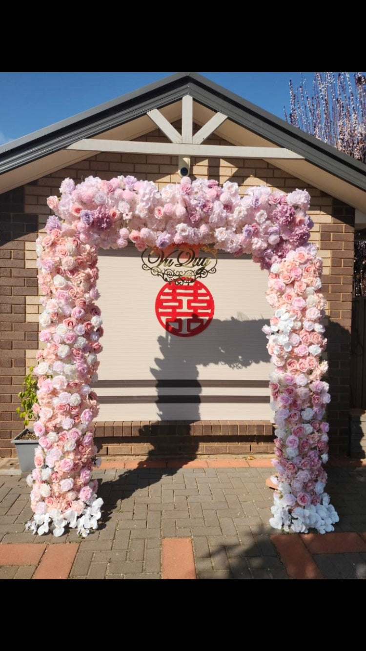 Full Florals Backdrop 2.3m H x 1.8m W