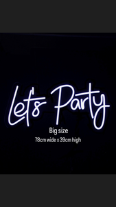 1 Neon led sign big size