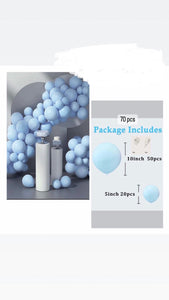 Balloons garland kit more than 60pcs