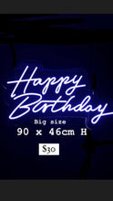Load image into Gallery viewer, 1 Neon led sign big size includes charger
