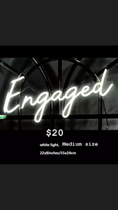 1 Neon led sign big size