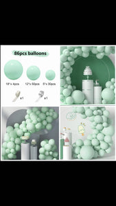Balloons garland kit more than 60pcs