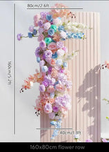 Load image into Gallery viewer, 2 Artificial Silk Flowers &amp; stands, size 160cm -170cm H x 60cm W (include stand)
