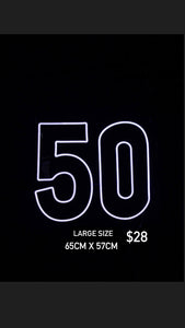 1 Neon led sign big size