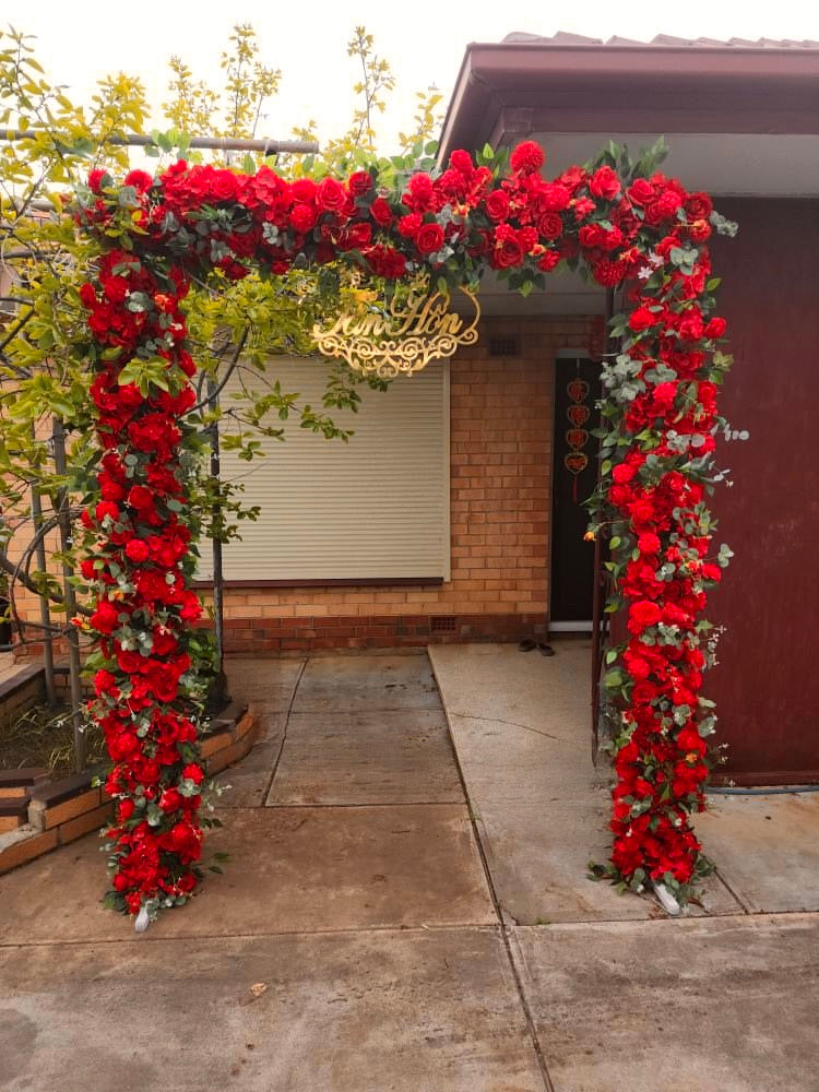 Full Florals Backdrop 2.4m H x 2m W