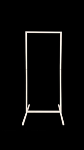 package hire easel or frame + plain acrylic sign + 2 flowers + 1 plinth