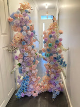 Load image into Gallery viewer, 2 Artificial Silk Flowers &amp; stands, size 160cm -170cm H x 60cm W (include stand)

