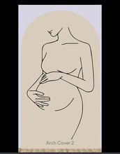 Load image into Gallery viewer, Arch cover baby shower includes backdrop 200cm H x 100cm W (no plinth)

