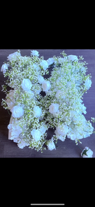 Florals Backdrop size 2.3m H x 1.8m W