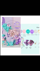 Balloons garland kit more than 90pcs