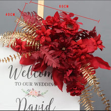 Load image into Gallery viewer, 2 artificial silk flowers 90cm -60cm x 40cm
