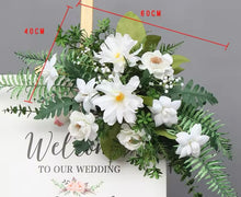 Load image into Gallery viewer, 2 artificial silk flowers 90cm -60cm x 40cm
