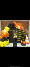 Load image into Gallery viewer, 2 wooden backdrops size 2m Hx 1.2m W &amp; 1.6m H x 1m W (no plinth, flowers)
