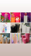 Load image into Gallery viewer, 1 Cube or cylinder plinths

