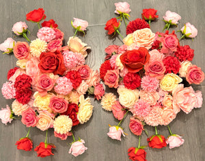 1 Artificial Silk Flowers 50cm each