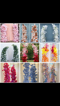Load image into Gallery viewer, Package Hire includes Mesh backdrop + flowers (not include welcome sign)
