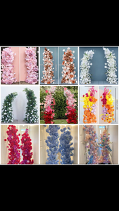 Package Hire includes Mesh backdrop + flowers (not include welcome sign)