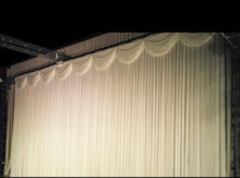 Load image into Gallery viewer, Package includes flowers + round frame + 2 flowers side + 6m curtain + ottoman
