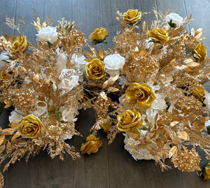 2 artificial silk flower 50-60cm