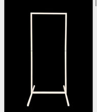 Load image into Gallery viewer, White Square Frame size 150cm high x 65cm wide
